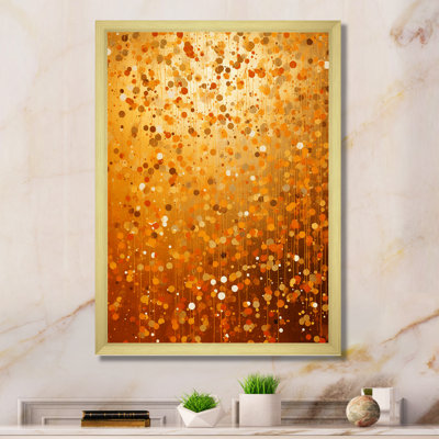 Dot Sunset Reverie I - Collages abstraits, art mural