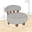 Fauteuil d'appoint Modern-781210413