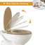 East Urban Home Premium Toilet Seat Toilet Seat With Soft Close, MDF Wood Core, Softclose Hinge, Antibacterial, Design Decor-489617092