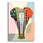 Bungalow rose «Elephantidae» par Lanre Adefioye, art mural en verre acrylique-1516463889