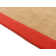 Sisal Hand Woven Red Rug