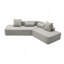 Canapé modulaire Boneless, canapé rembourré, canapé de salon, canapé de style moderne pour la maison-69079804
