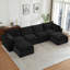 Canapés modulaires en nuage pour le salon, canapé convertible en U avec repose-pieds-1158908902-1158908898