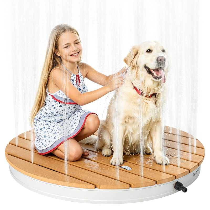 Outdoor Wood Fountain