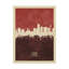 « essen germany germany red ii », impression sur toile tendue-2096656576