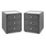 Daveney 45cm W Solid Wood Bedside Table