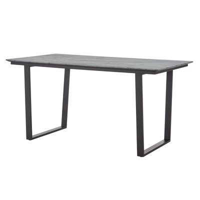 Metal Base Dining Table