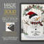 «Christmas Holiday Art XXVI», reproduction encadrée - bois massif-1339844446-1339844433