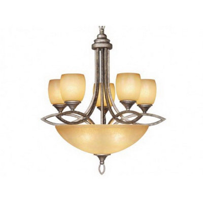 8 - Light Dimmable Empire Chandelier