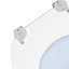 Soft-Close Toilet Seat 44 X 38 Cm MDF Board-1818224483