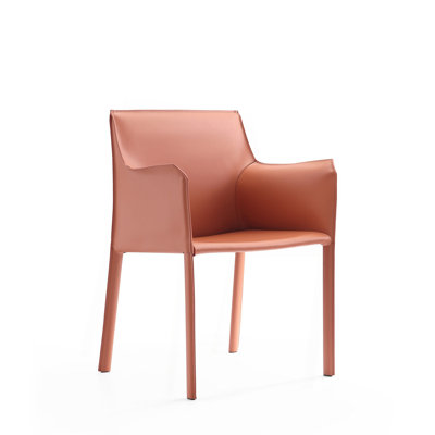 Chaise contemporaine avec accoudoirs minimaliste