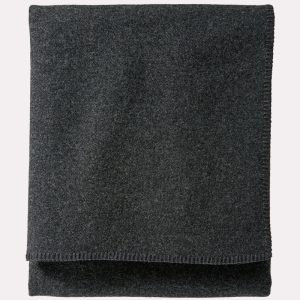 Pendleton Eco Wise Charcoal Twin Blanket, Twin Extra Long