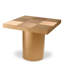 Side Table Laporte Brushed Brass Finish - Base