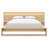 Lido Queen Size Bedframe with Wide Headboard with Integrated Lights-37278562