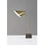 Lampe de bureau brune 20 po Russ