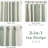 Chris Striped Linen Blend Textured Light Filtering Semi Sheer Rod Pocket Back Tab Curtains-454050306-454050312