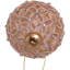 3.15'' Geometric Glass Ball Ornament