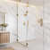 Crozet Thermostatic Shower System with Dual Shower Head and Hand Shower (Valve Included)