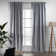Rideau simple extra long et extra large en velours mat luxueux