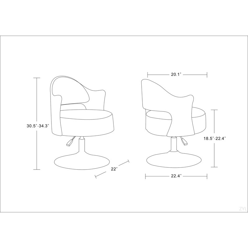 Chaise longue pivotante en cuir Bopper Vegan