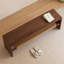 Banc en bois massif noyer foncé-1336808009