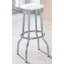 Tabouret de bar pivotant en métal blanc Midge (ensemble de 2)