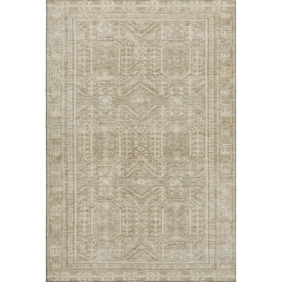 Premium Machine Washable Ashlynn Border Rug