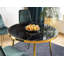 Adwoah Round Glass Top Dining Table