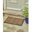 Necmiye Non-Slip Striped Outdoor Doormat