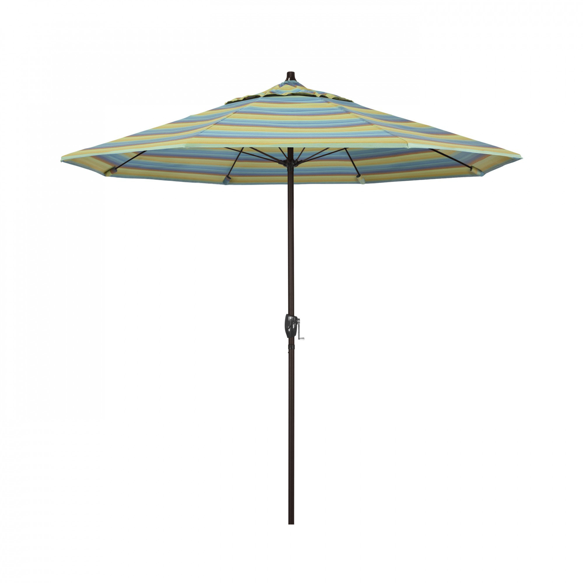 Gino 7.5' Market Sunbrella Umbrella, Astoria Lagoon Sunbrella®
