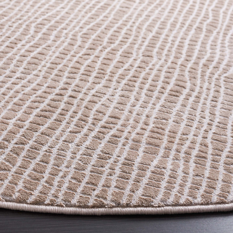 Devarian Performance Abstract Rug, Round 6'7"