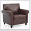 Canapé confortable à 1 place avec coussin amovible et élégant clou à bulles argentées, structure en pin et pieds en bouleau-656004391