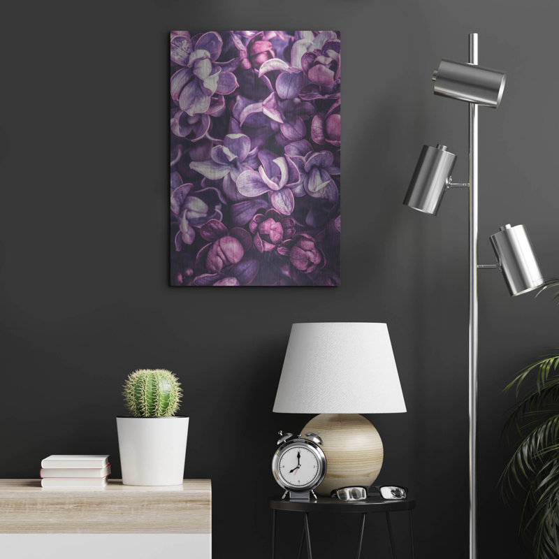 «Shades Of Purple» par Incado Metal, H 24 po x l 16 po