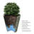 Strafford Self Watering Ribbed Pot Planter-31103916-31103912