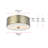 Aujanae 2 -Light 12" Flush Mount-1707079514