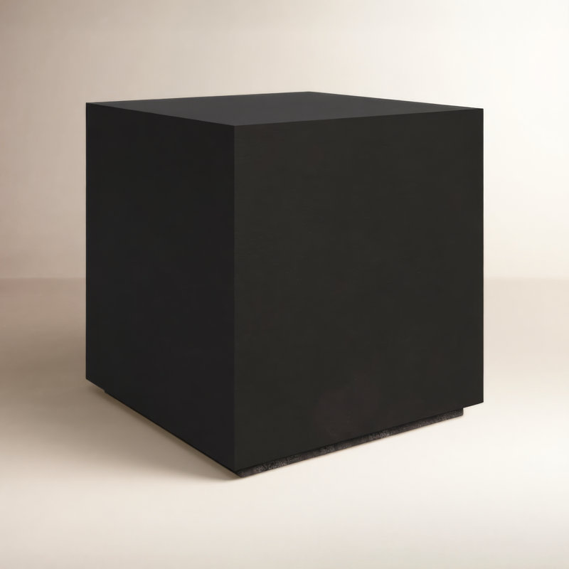 Kareen End Table, Lava Brown