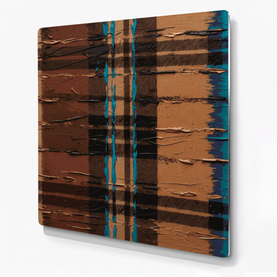Art mural en métal noir Southwestern Cowboy