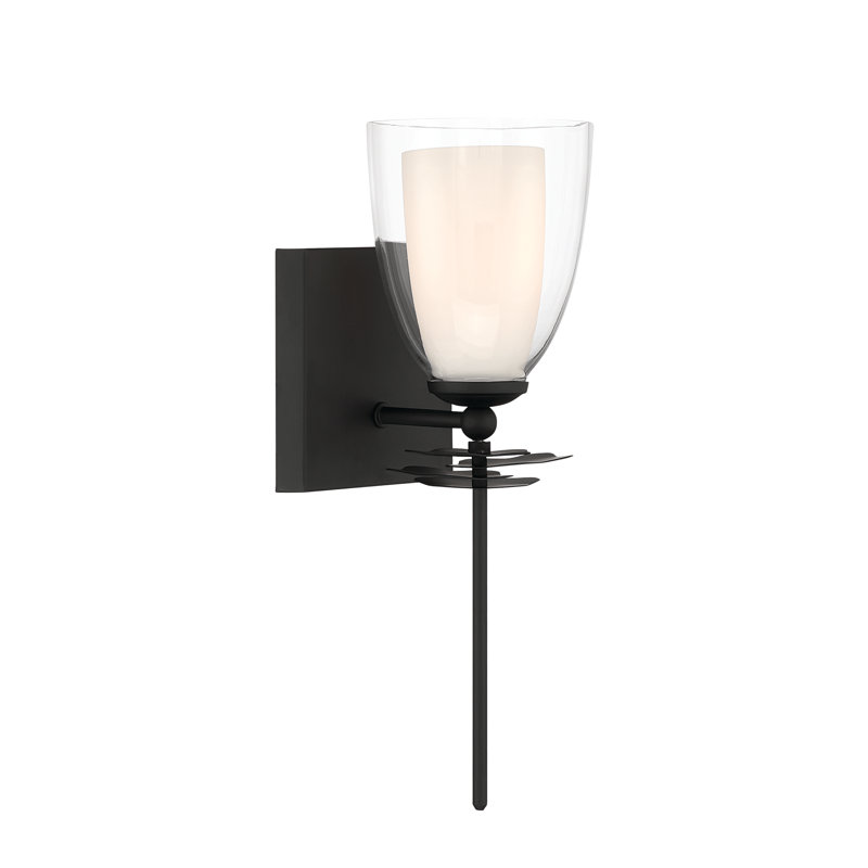 Applique murale 1 lumière pour salle de bain 14,25 po Elowen