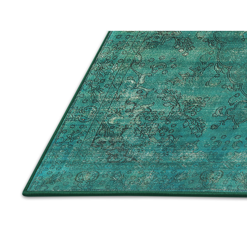 Oriental Indoor Rug, Rectangle 5' x 8'