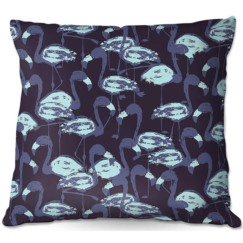  Coussin Couch Flamingo I, 18 po x 18 po