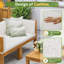Ensemble de conversation modulaire en bois d'acacia avec coussins Fiera-337086404-337086430