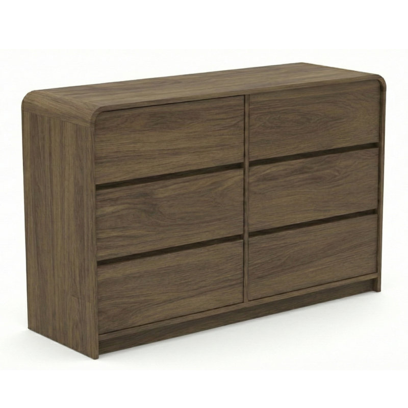 Carlingford Modern 59" W 6 Drawer Dresser