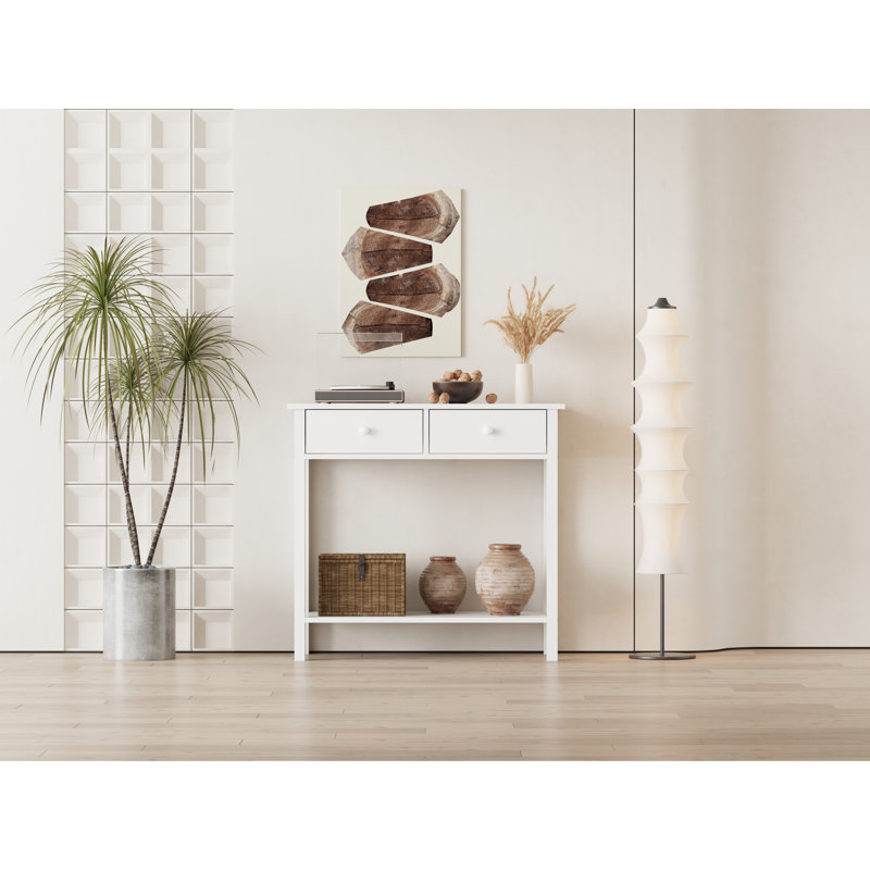 Console Table, 80cm: 2 drawers