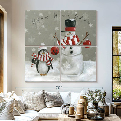 Lelend Snow Penguins Let It Snow