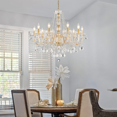 10 - Light Round LED Chandelier
