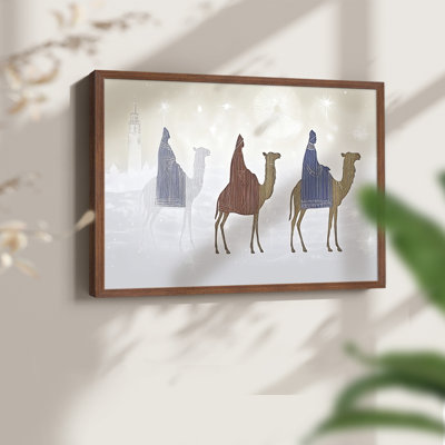 Art de Noël - XXVI - reproduction encadrée - réarmable