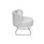 Modern Faux Leather Barrel Chair-16869829