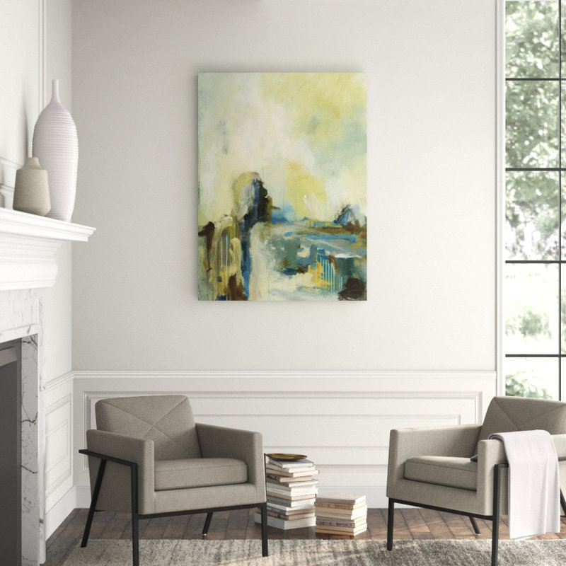 Woodlands I Print by Kyle Goderwis, Image Brush Gel on Giclee Canvas, 54" H x 40" W x 1.5" D