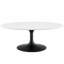 Table basse ovale en forme d'orchidée argentée-1253671468-1253671469-1288998179