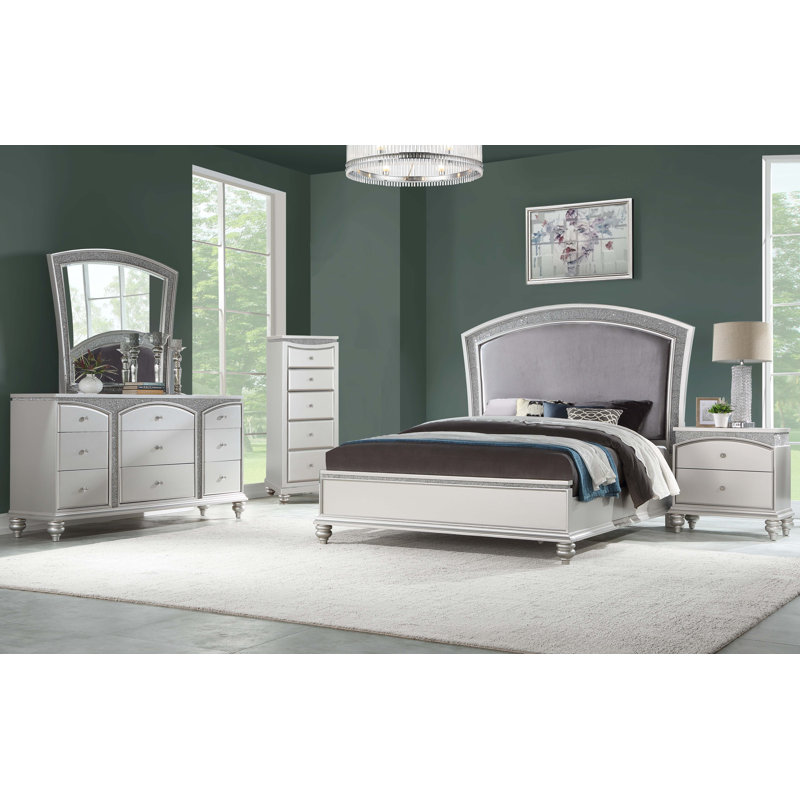 Miroir de commode biseauté Ohatchee